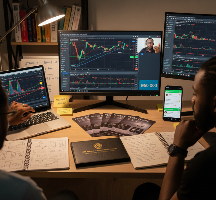 Types of Learn Forex Trading courses and price ranges.png